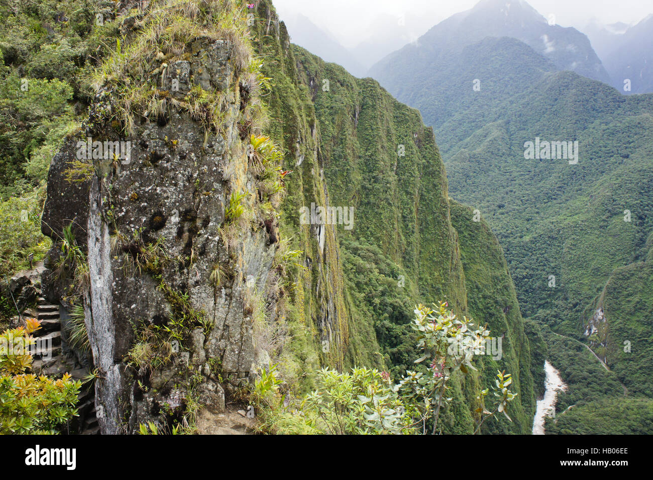 Peru, Machu Picchu Stockfoto