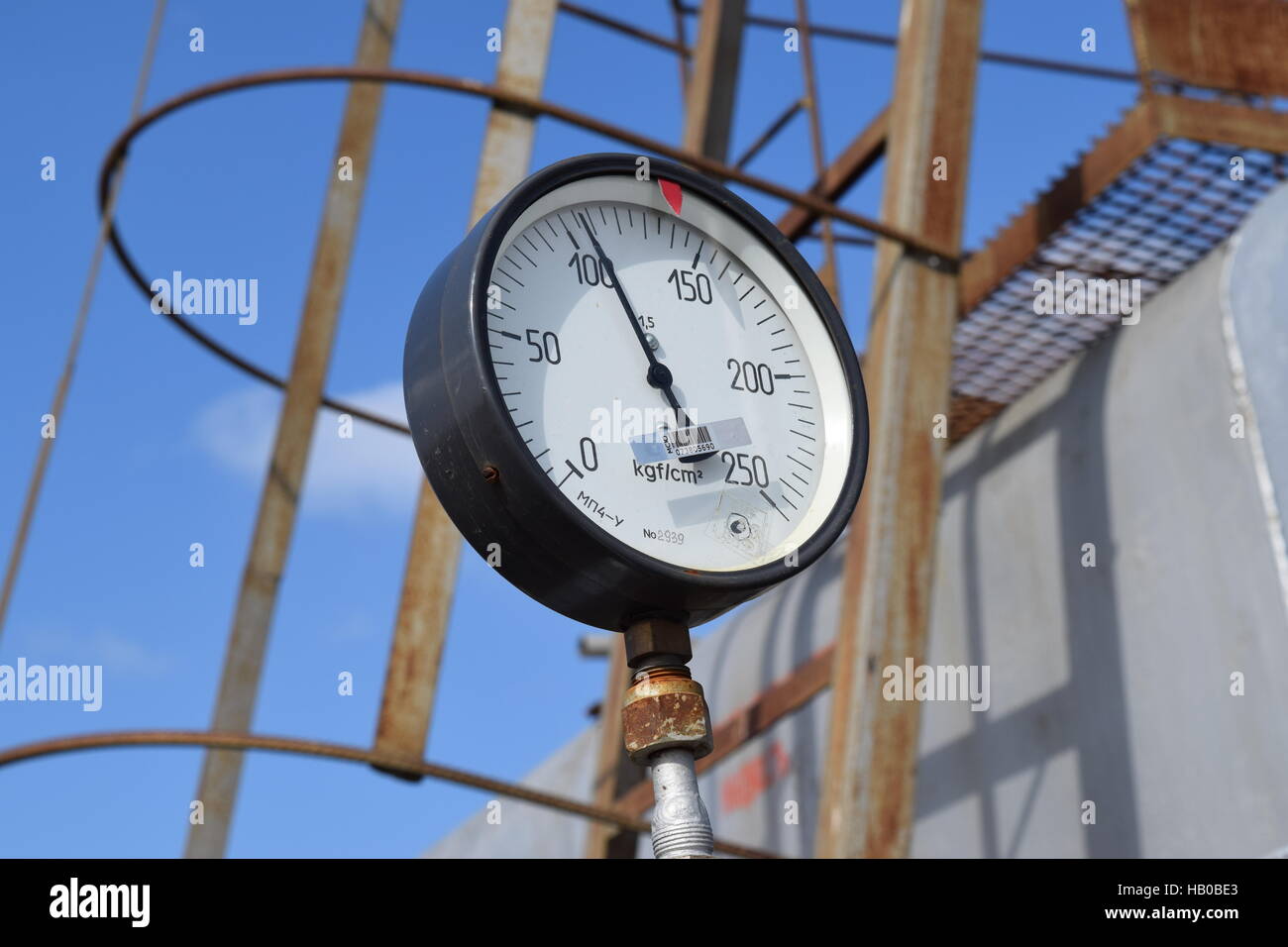 Manometer Stockfoto Manometer Stockfoto