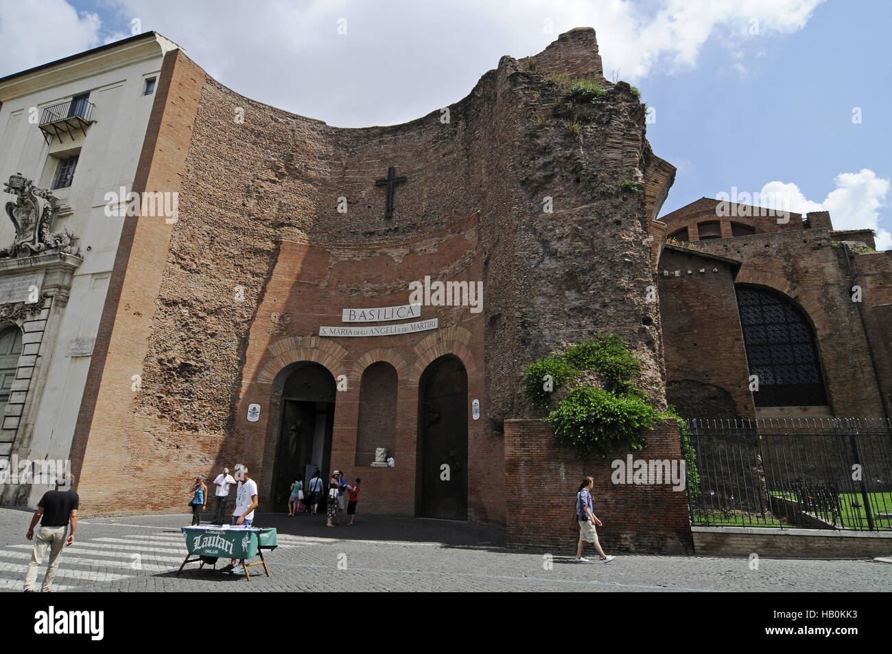 Basilica di santa maria degli angeli e die martiri Fotos und