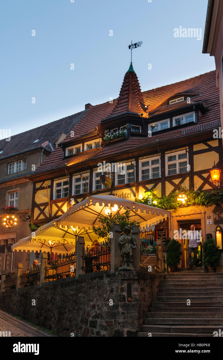 Meißen: Weingut Restaurant Vincenz Richter, Sachsen, Sachsen, Deutschland Stockfoto