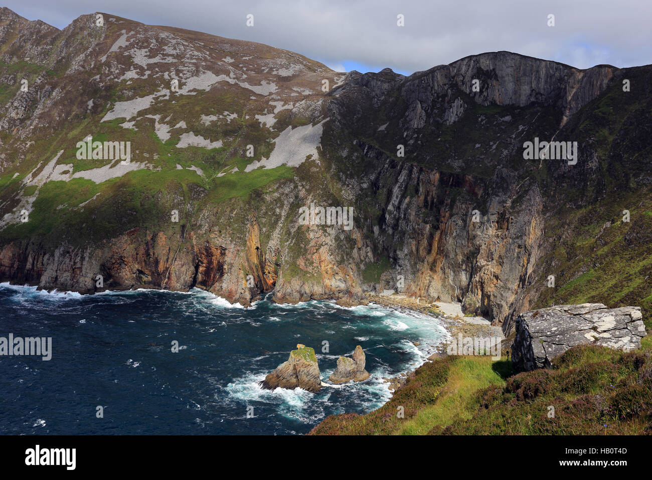 Slieve League (Sliabh Liag), Donegal, Irland Stockfoto