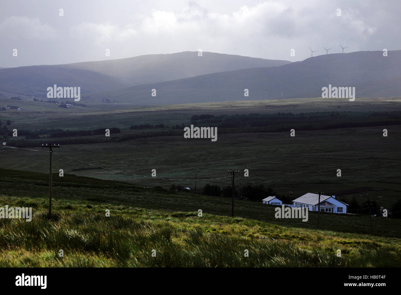 Berglandschaft, Killybegs, Donegal, Irland Stockfoto