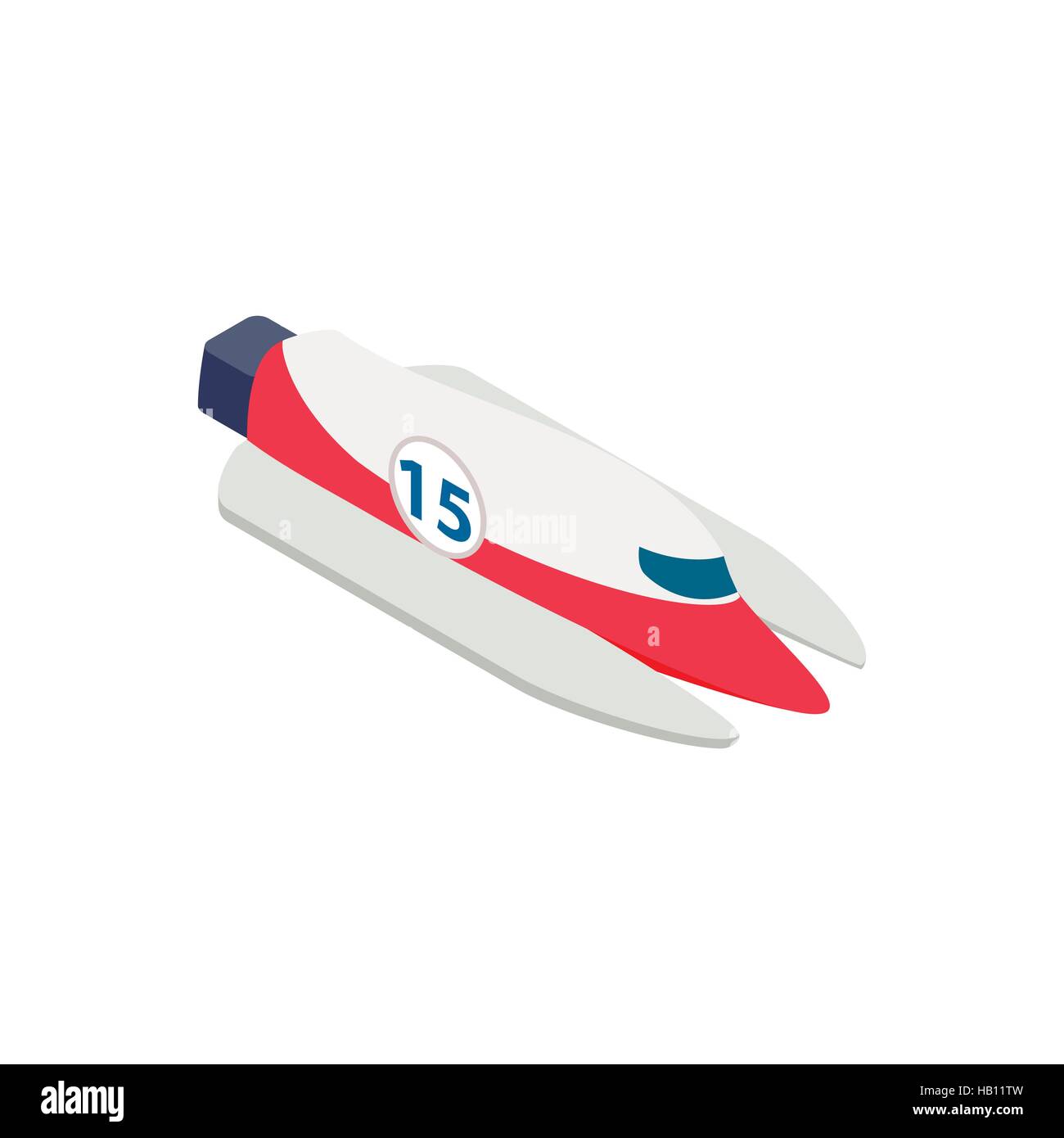 Speed Boot isometrischen 3d Symbol Stock Vektor