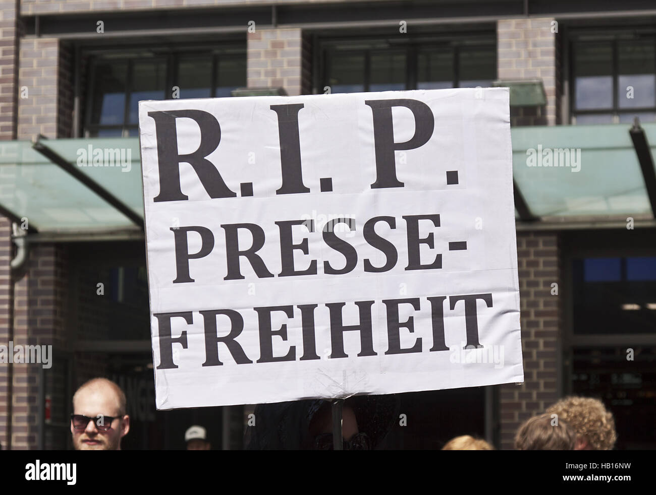 Demonstration Stockfoto