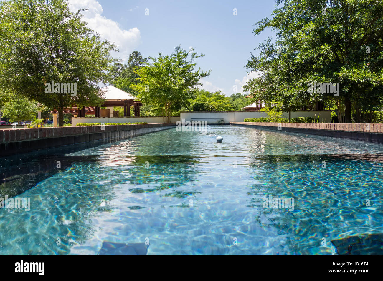 Kompassrose Park in Hilton head Georgien Stockfoto