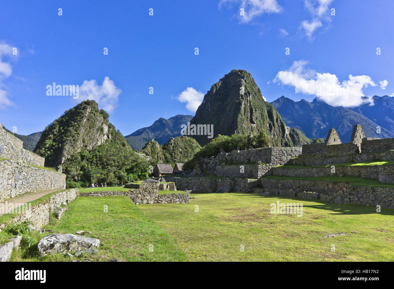 Peru, Machu Picchu Stockfoto