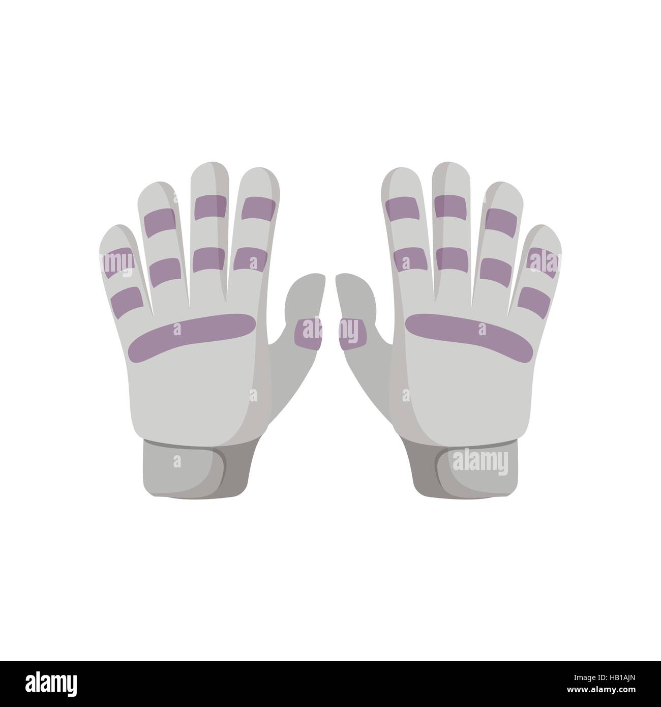 Golf-Handschuh-Cartoon-Symbol Stock Vektor