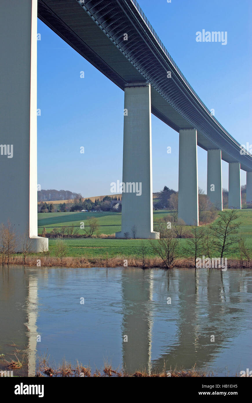 Ruhr-Viadukt, Ruhrgebiet, Deutschland Stockfoto
