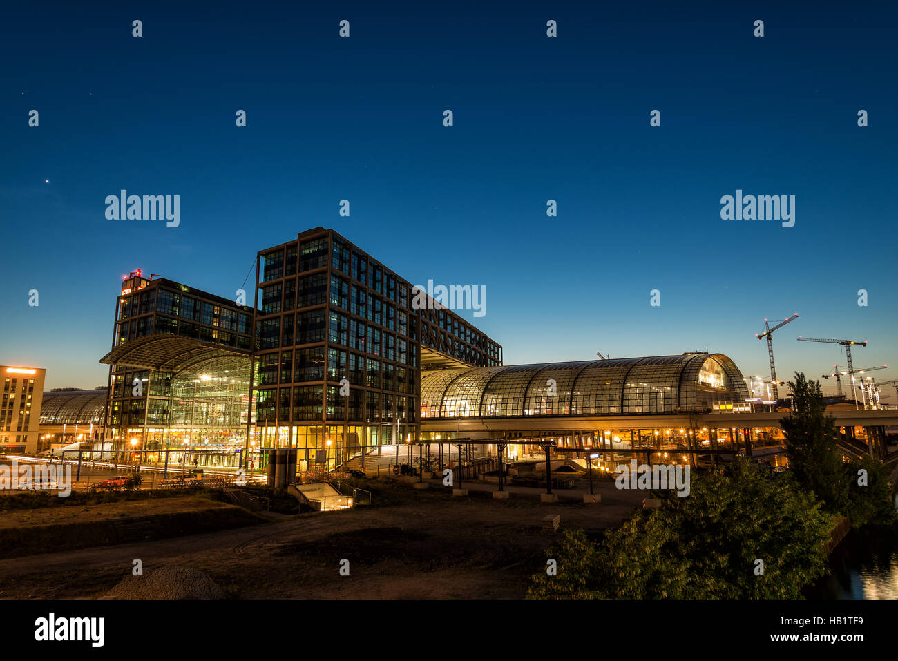 Berlin Hauptbahnhof Stockfoto