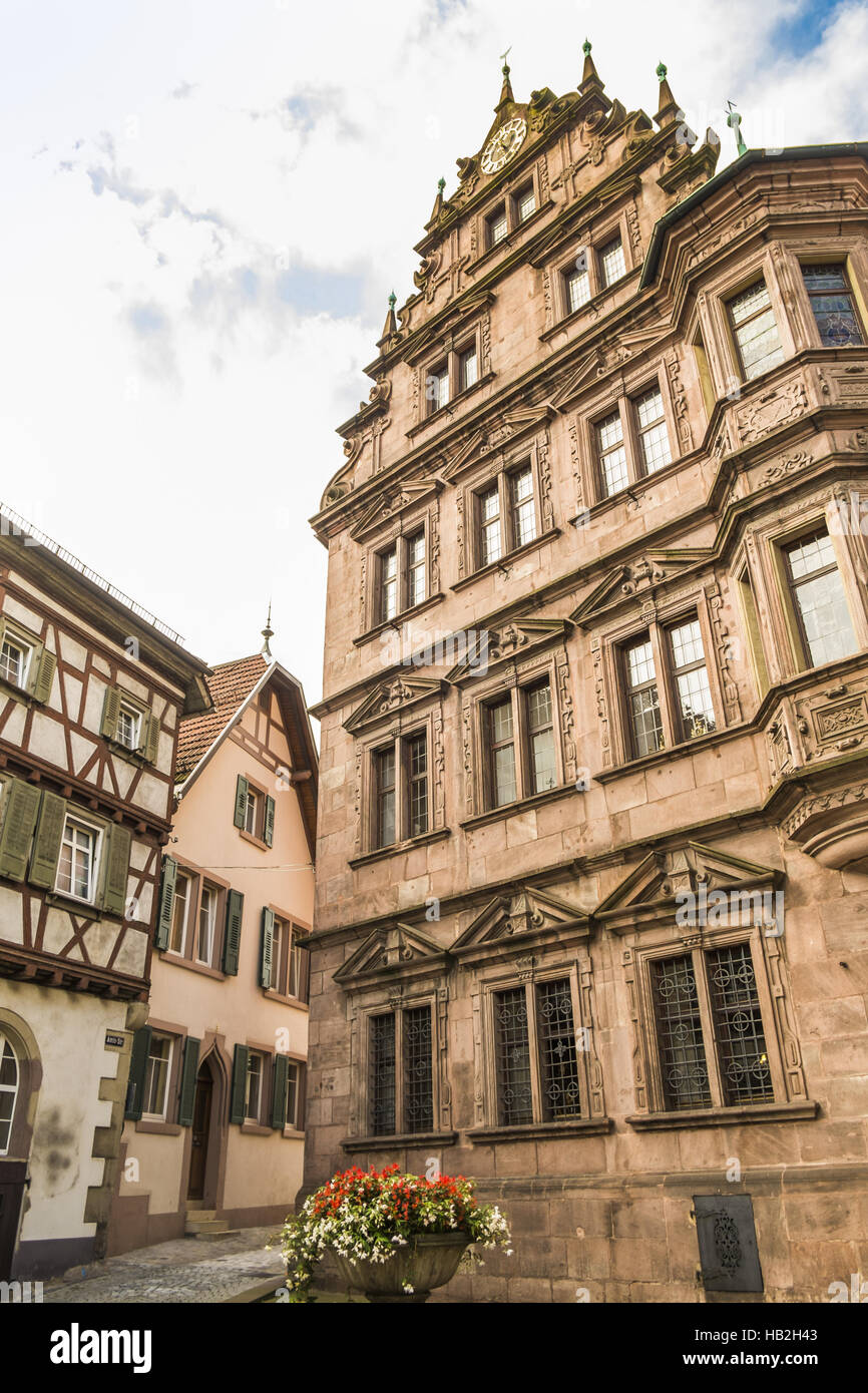 Altes Rathaus, gernsbach Stockfoto