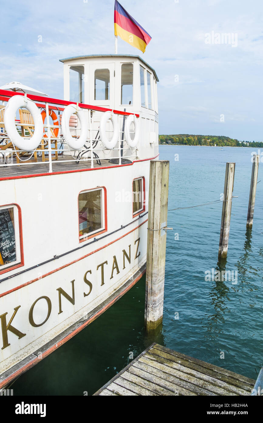 Motorschiffen Konstanz, Konstanz, Bodensee Stockfoto