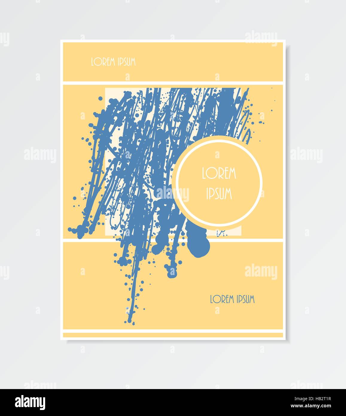 Vektor-Illustration Hintergrund. Seite, Plakat, Broschüre Vorlage. Drucken Sie Cover-Präsentation. Layout Werbung-Dokument. Stock Vektor