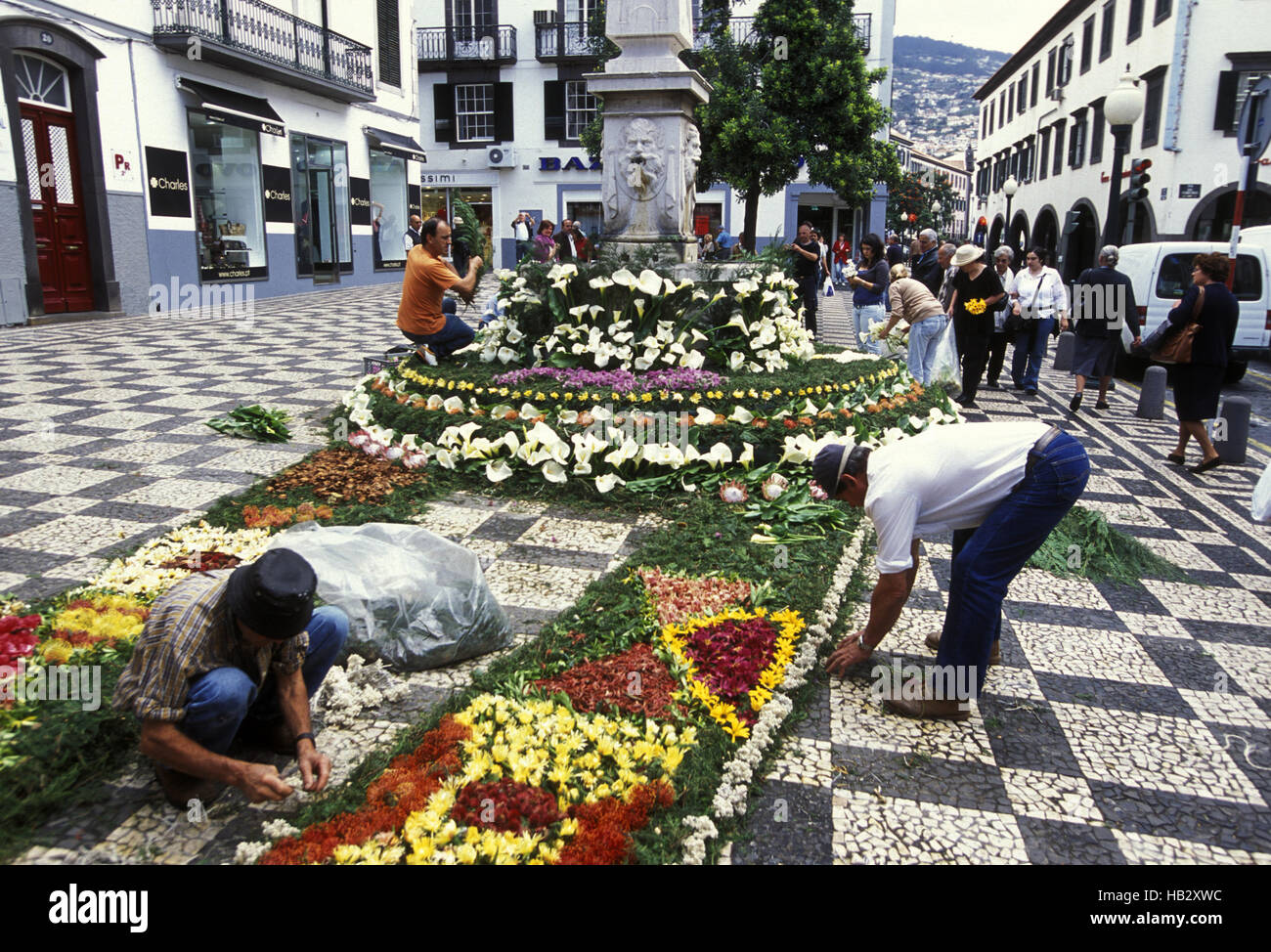  Blumenfest auf der insel madeira -Fotos und -Bildmaterial in hoher Motiv 