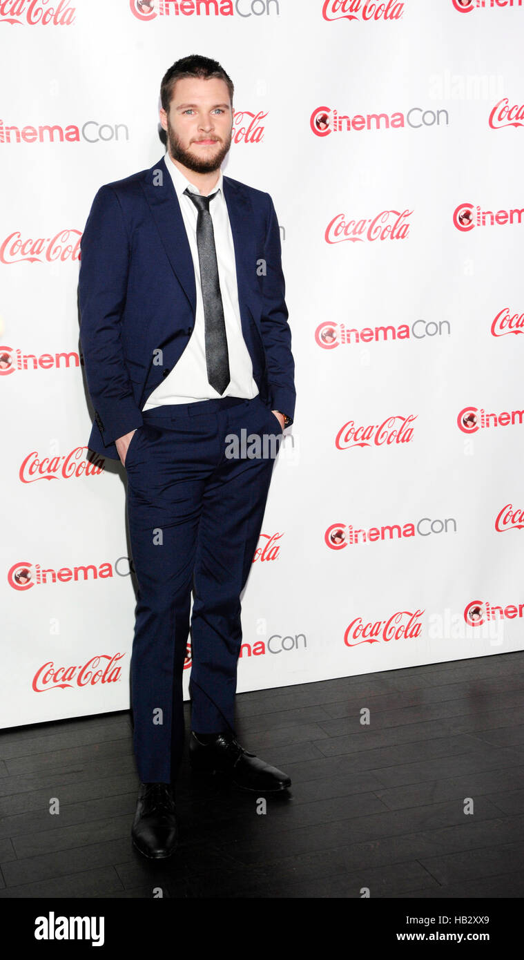 Aufgehender Stern 2014 besucht Preisträger Jack Reynor The CinemaCon Big Screen Achievement Awards präsentiert von The Coca-Cola Company während CinemaCon, dem offiziellen Übereinkommen von der National Association of Theater Owners, at The Colosseum at Caesars Palace am 27. März 2014 in Las Vegas, Nevada. Stockfoto
