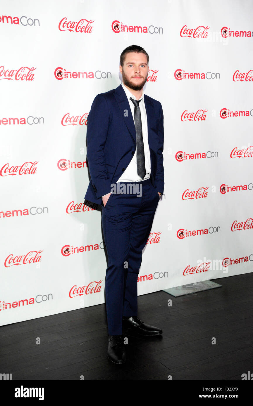 Aufgehender Stern 2014 besucht Preisträger Jack Reynor The CinemaCon Big Screen Achievement Awards präsentiert von The Coca-Cola Company während CinemaCon, dem offiziellen Übereinkommen von der National Association of Theater Owners, at The Colosseum at Caesars Palace am 27. März 2014 in Las Vegas, Nevada. Stockfoto