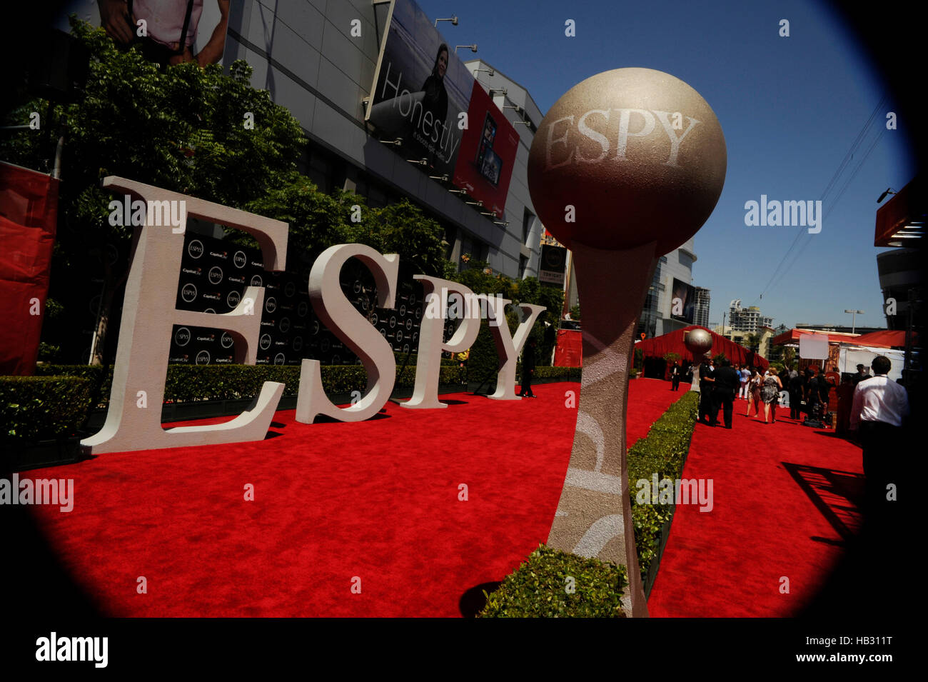 Atmosphäre auf der 2014 ESPY Awards im Nokia Theatre L.A. Live in Los Angeles, Kalifornien auf 16. Juli 2014. Stockfoto