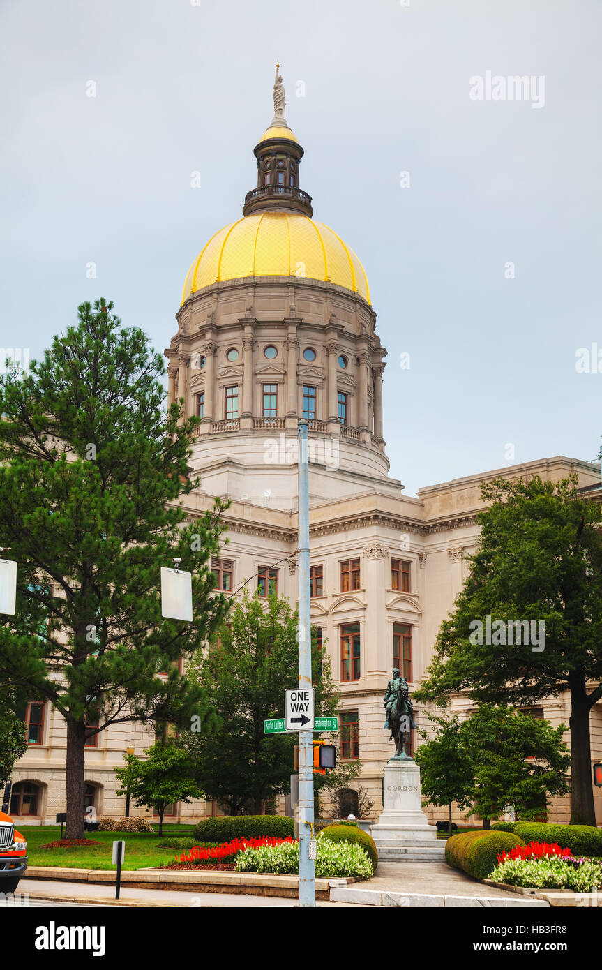 Georgia State Capitol Gebäude in Atlanta Stockfoto