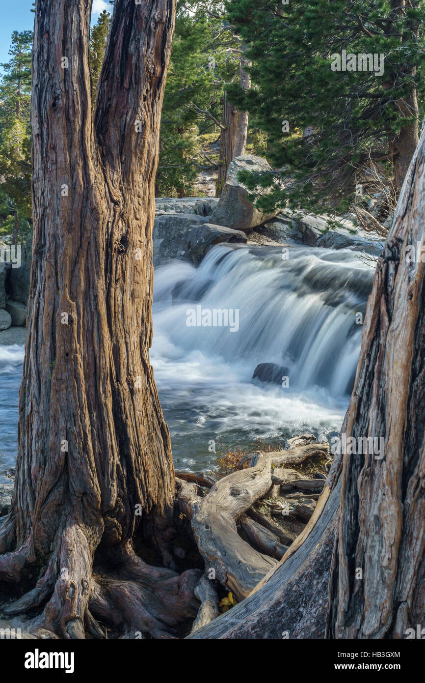 Lake Tahoe an einem schönen Herbsttag Stockfoto