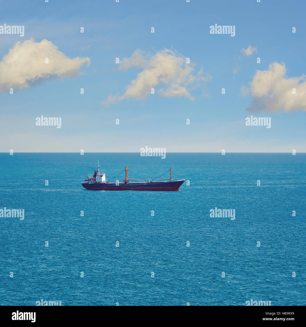 Dry Cargo Schiff Stockfoto