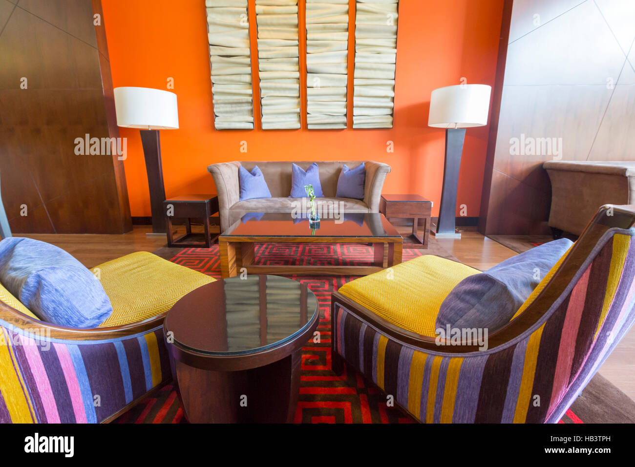 Innere des luxuriösen fünf-Sterne-Hotel in Bogota, Kolumbien Stockfoto