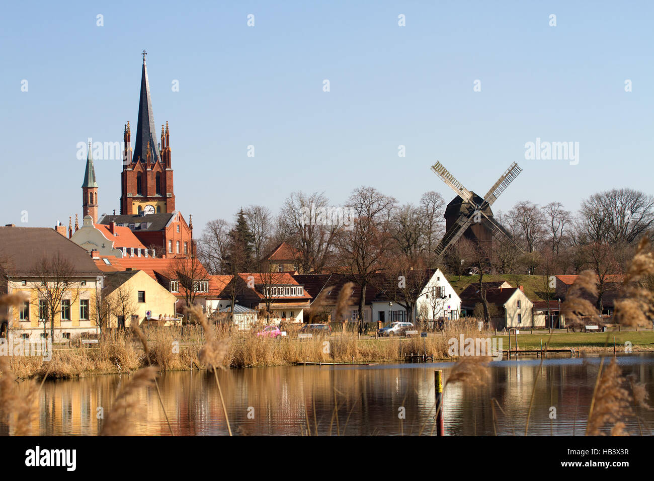 Alte Kirche 001. Werder. Deutschland Stockfotografie Alamy