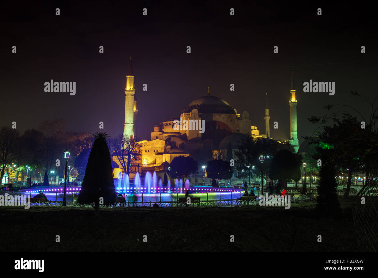 Hagia Sophia-Moschee in Istanbul Stockfoto