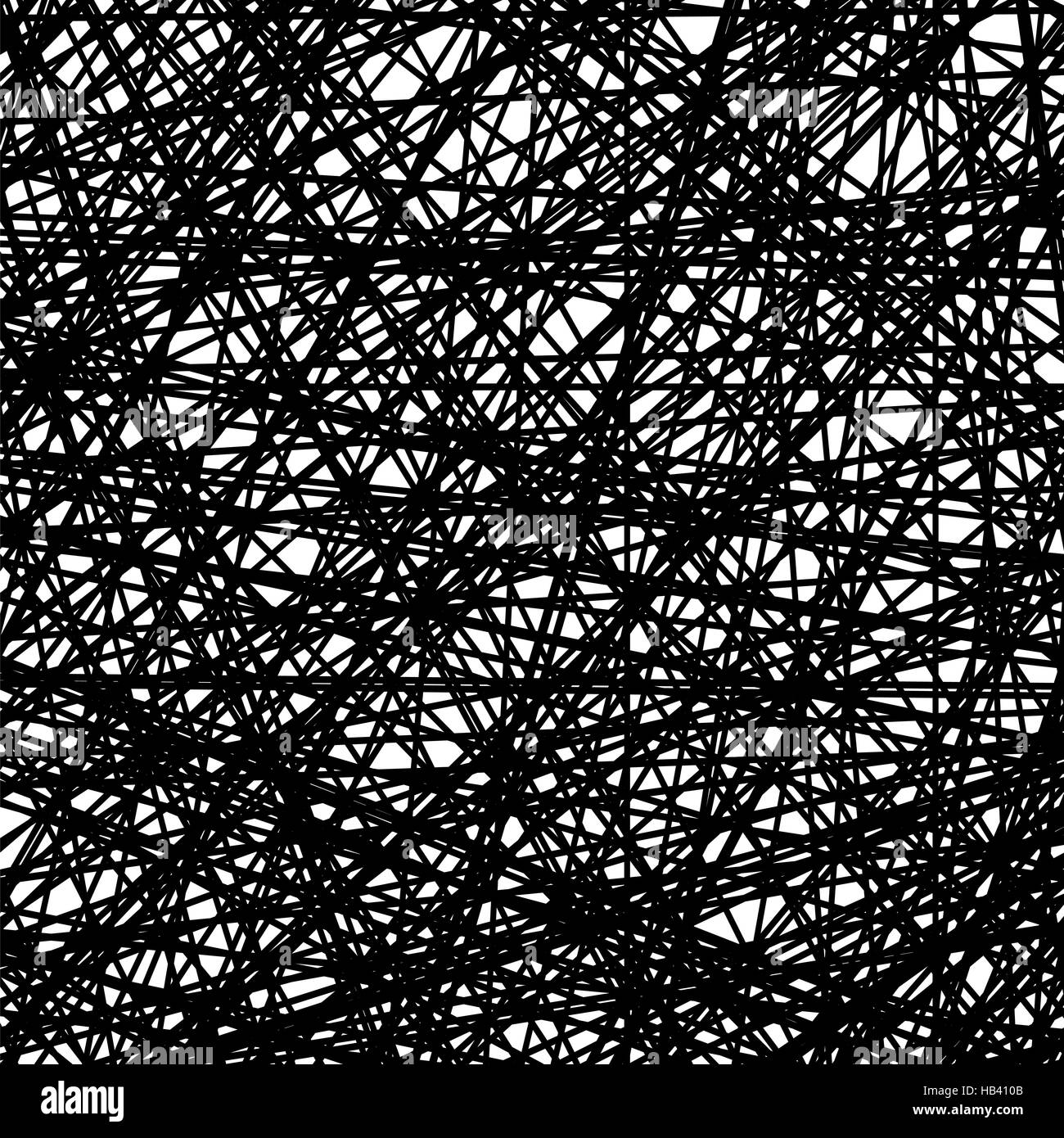 Abstrakte schwarze Linie Hintergrund. Stockfoto
