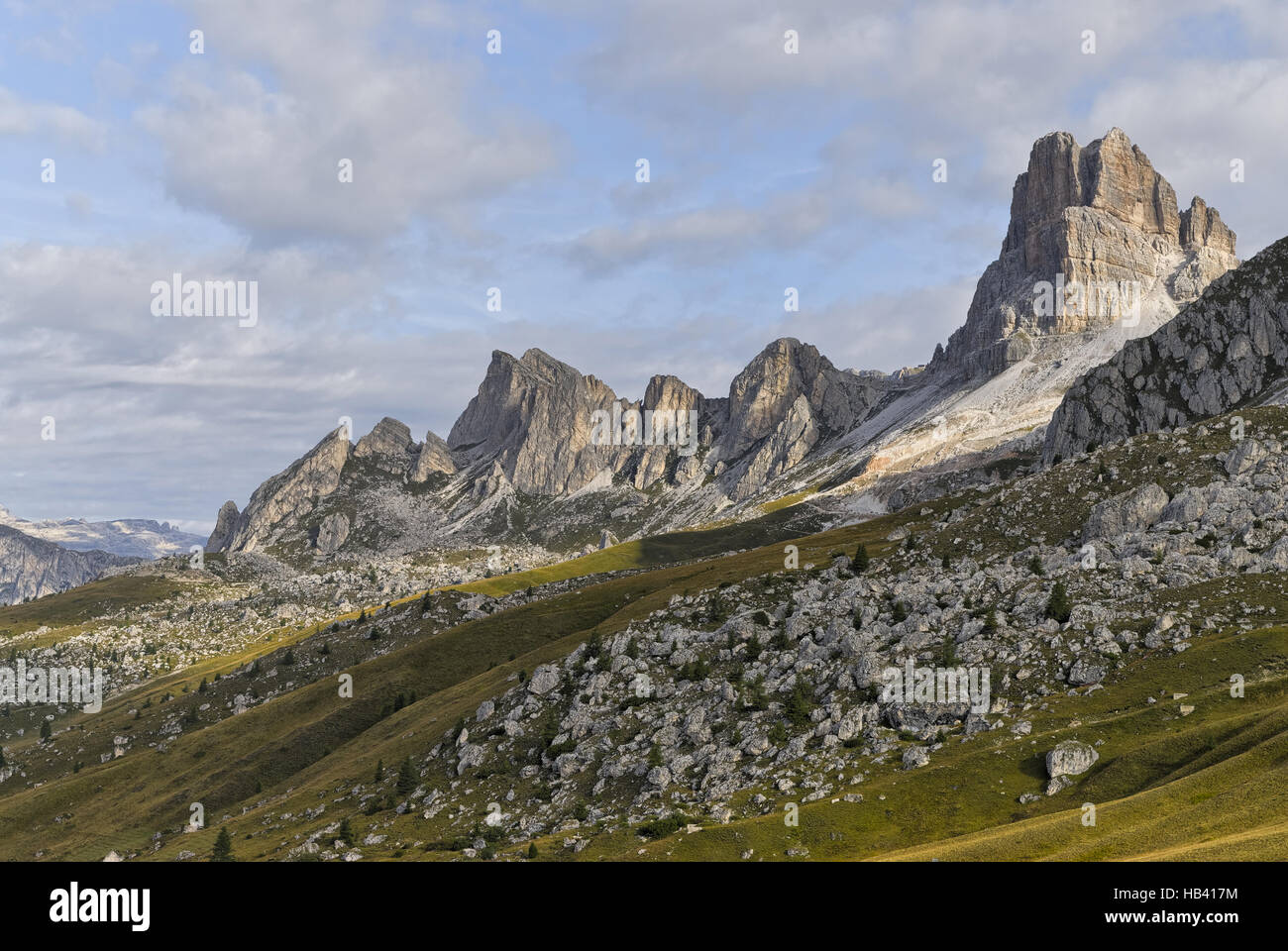 Passo di Giau Stockfoto