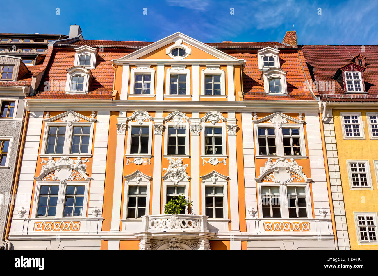 Altstadthaus in Görlitzer Stockfoto