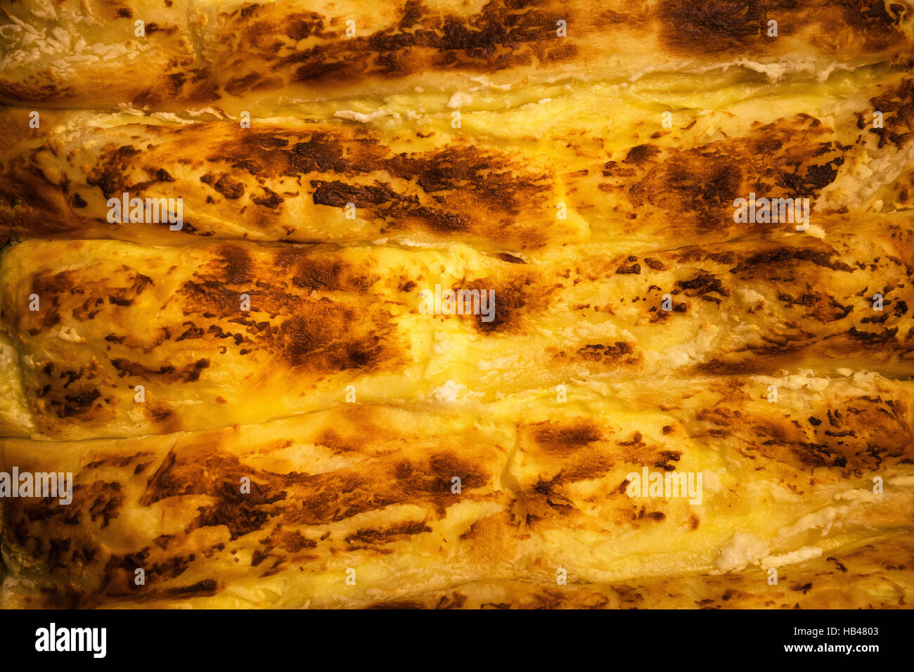 Käse Strudel Hausmannskost aus Kroatien Stockfoto