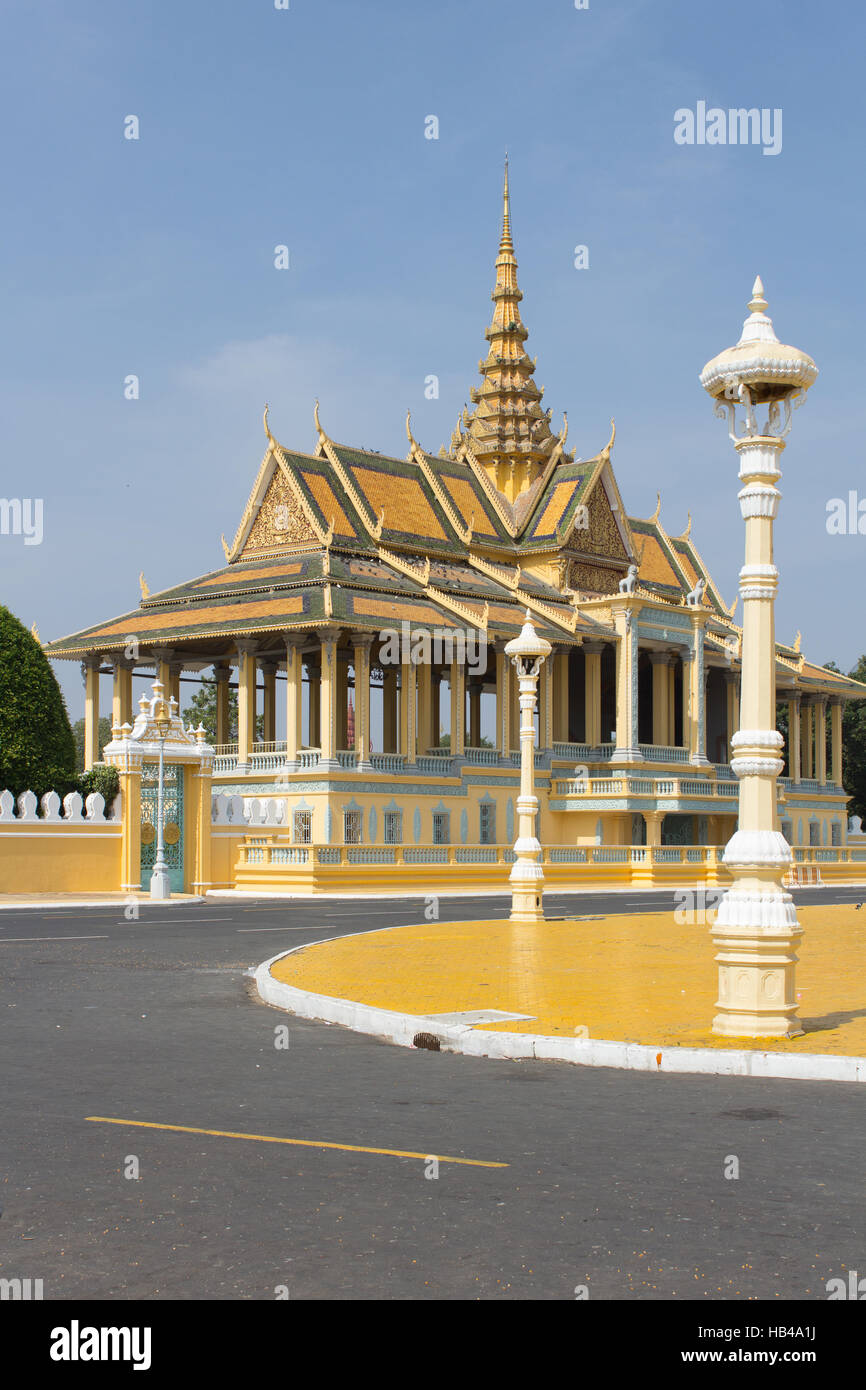 Der Königspalast in Phnom Penh, Kambodscha Stockfoto