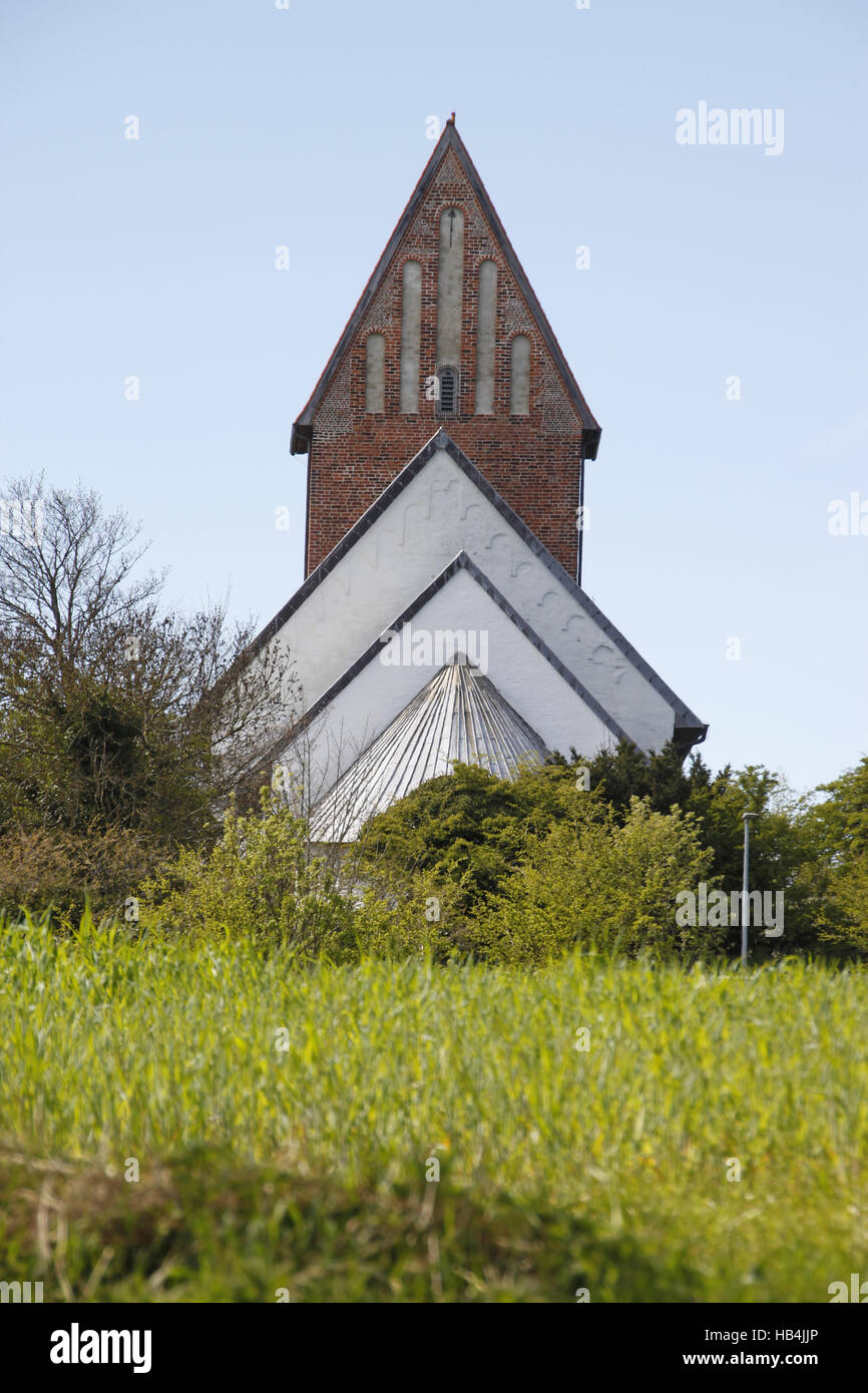 St. Severin, Keitum, Sylt, Deutschland Stockfoto