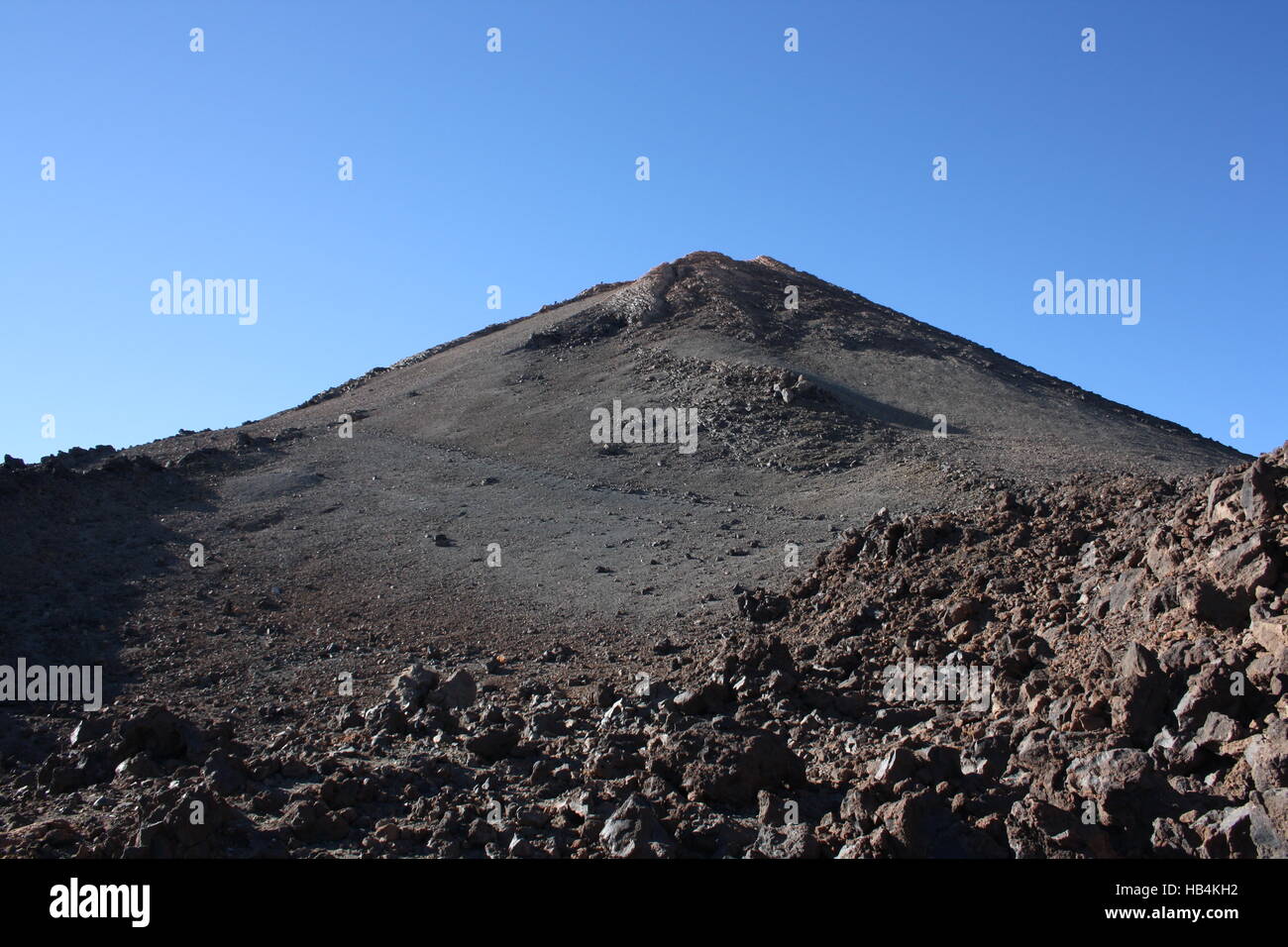 Teneriffa, Spitze des Teide Stockfoto