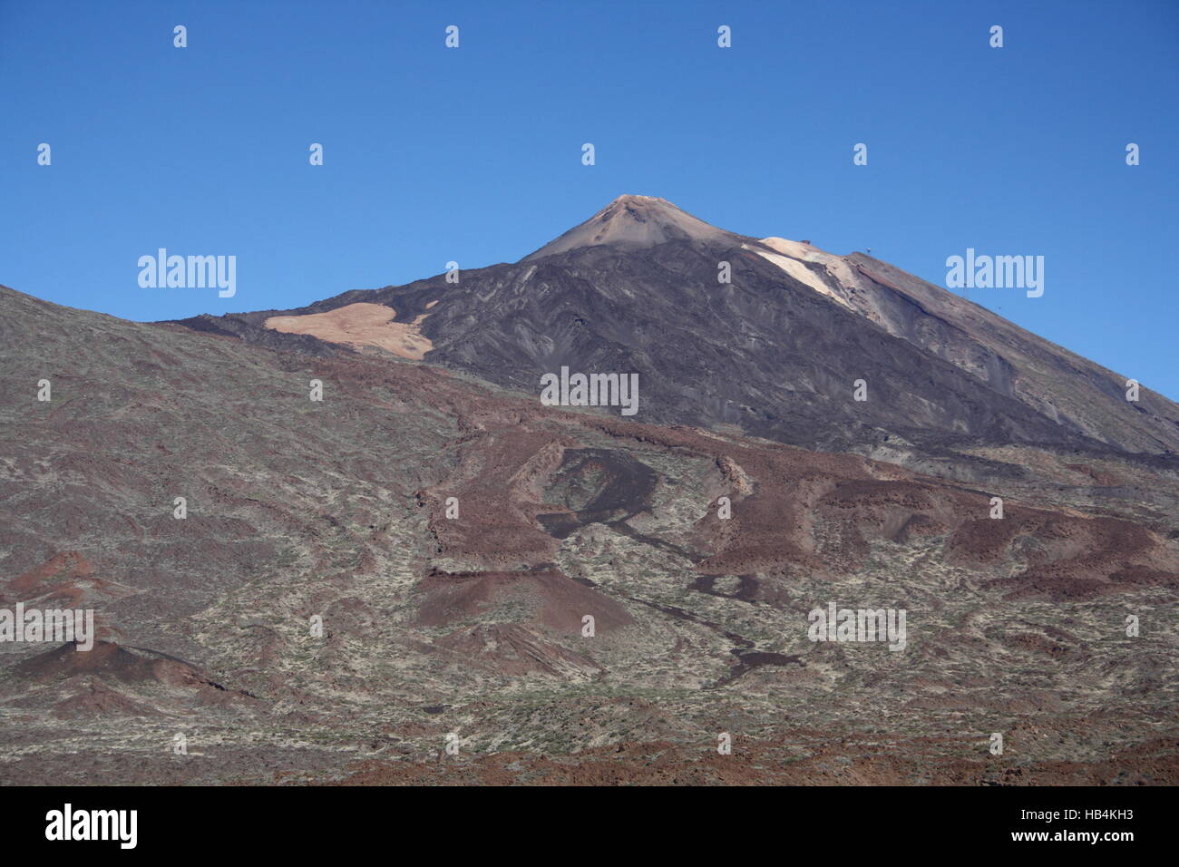 Vulkan Teide, Teneriffa Stockfoto