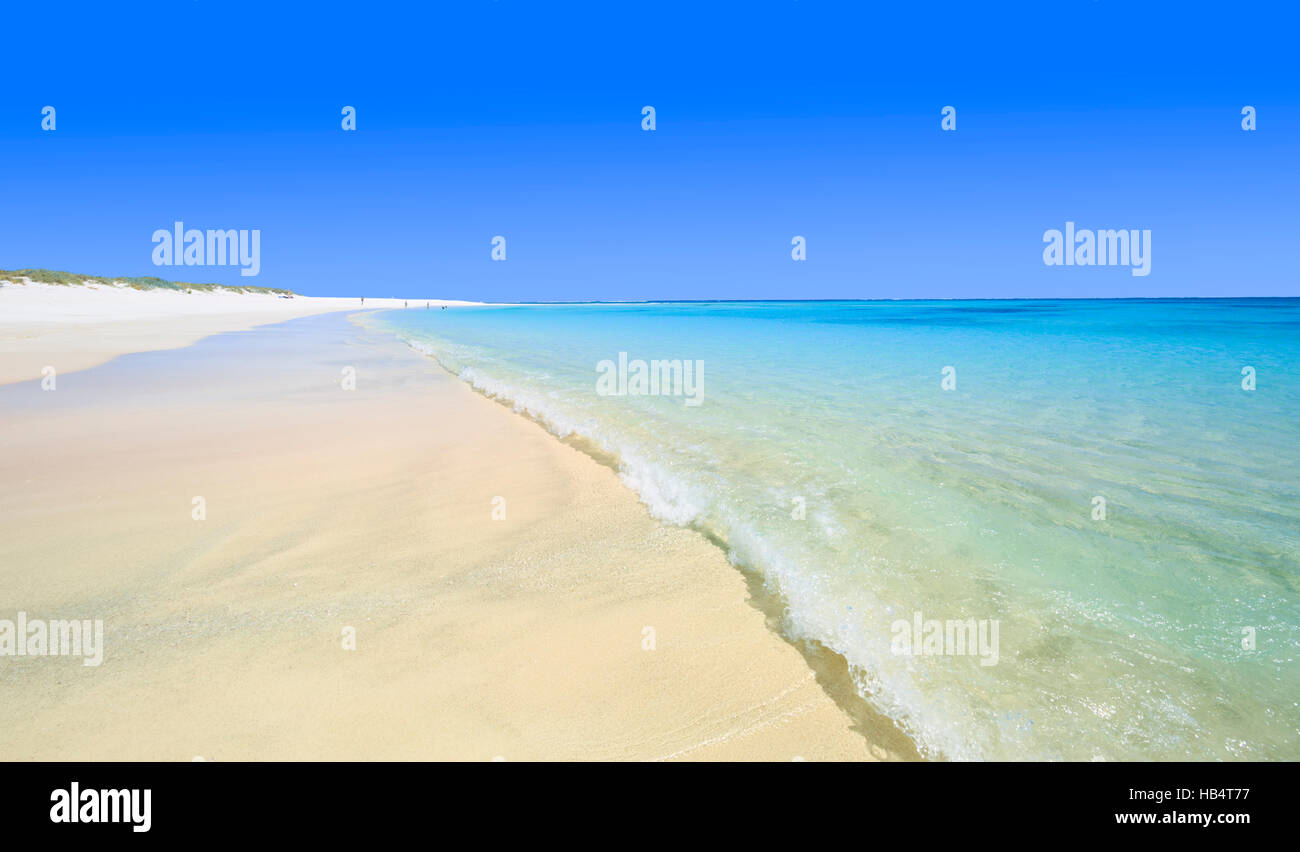 Australien. Turquoise Bay Beach in Cape Range National Park, Western Australia Stockfoto