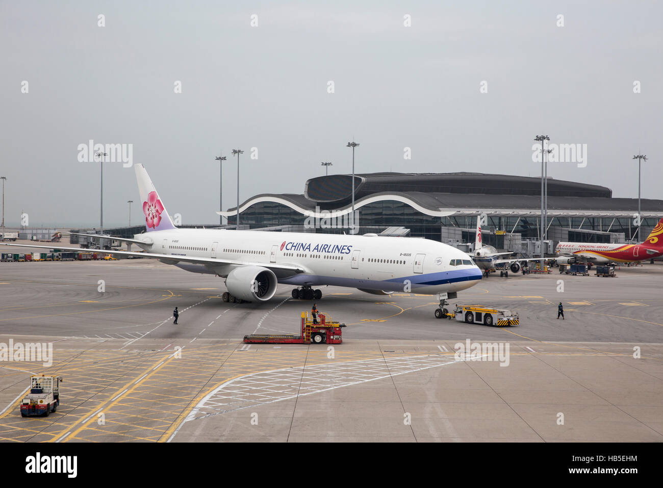 Hong Kong International Airport Stockfoto