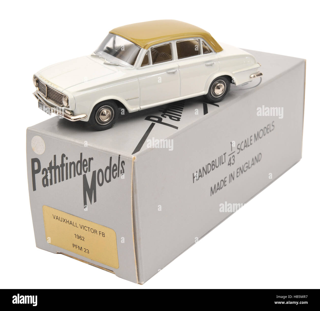 Druckguss Metall Modell eines 1962 Vauxhall Victor FB Kraftfahrzeugs Stockfoto