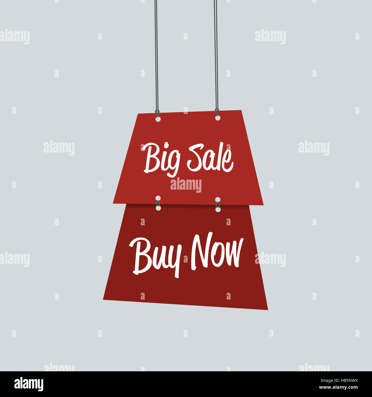 Big Verkauf Label flaches design Stockfoto