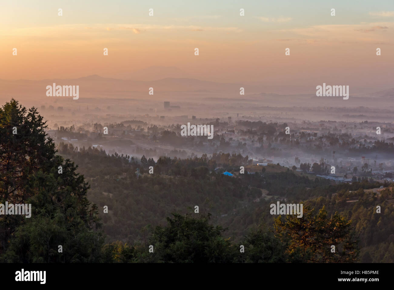 Addis Abeba Stockfoto