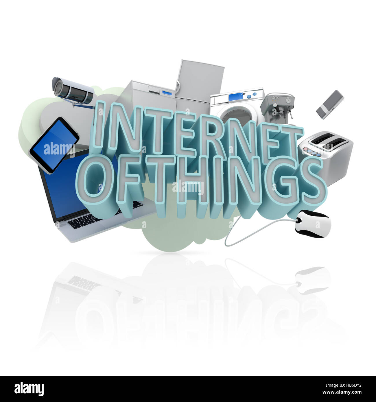 Internet der Dinge Stockfoto