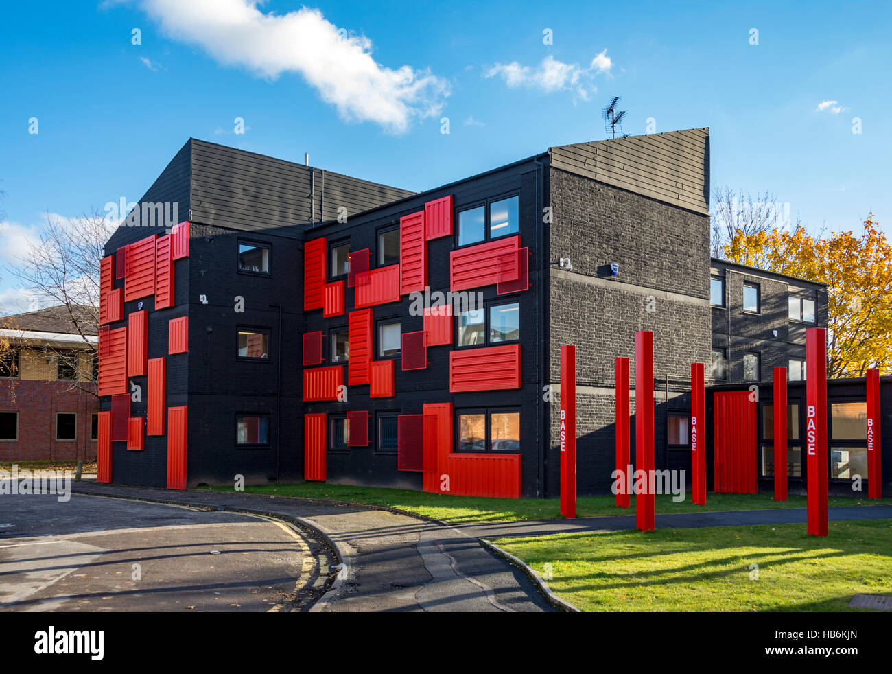 Bürogebäude am Manchester Science Park, Greenheys Lane, Manchester, UK Stockfoto