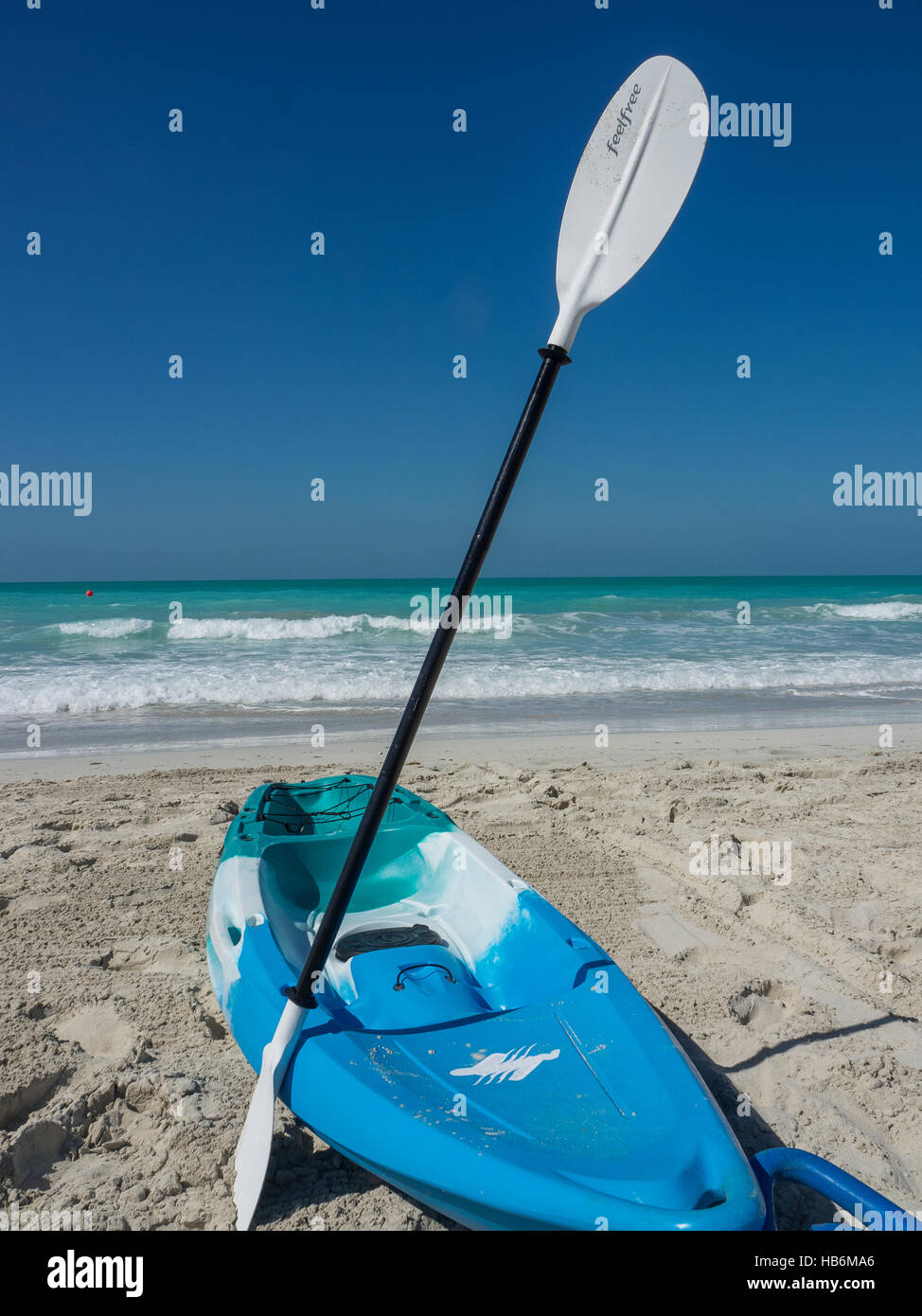 Strand von Abu dhabi Stockfoto