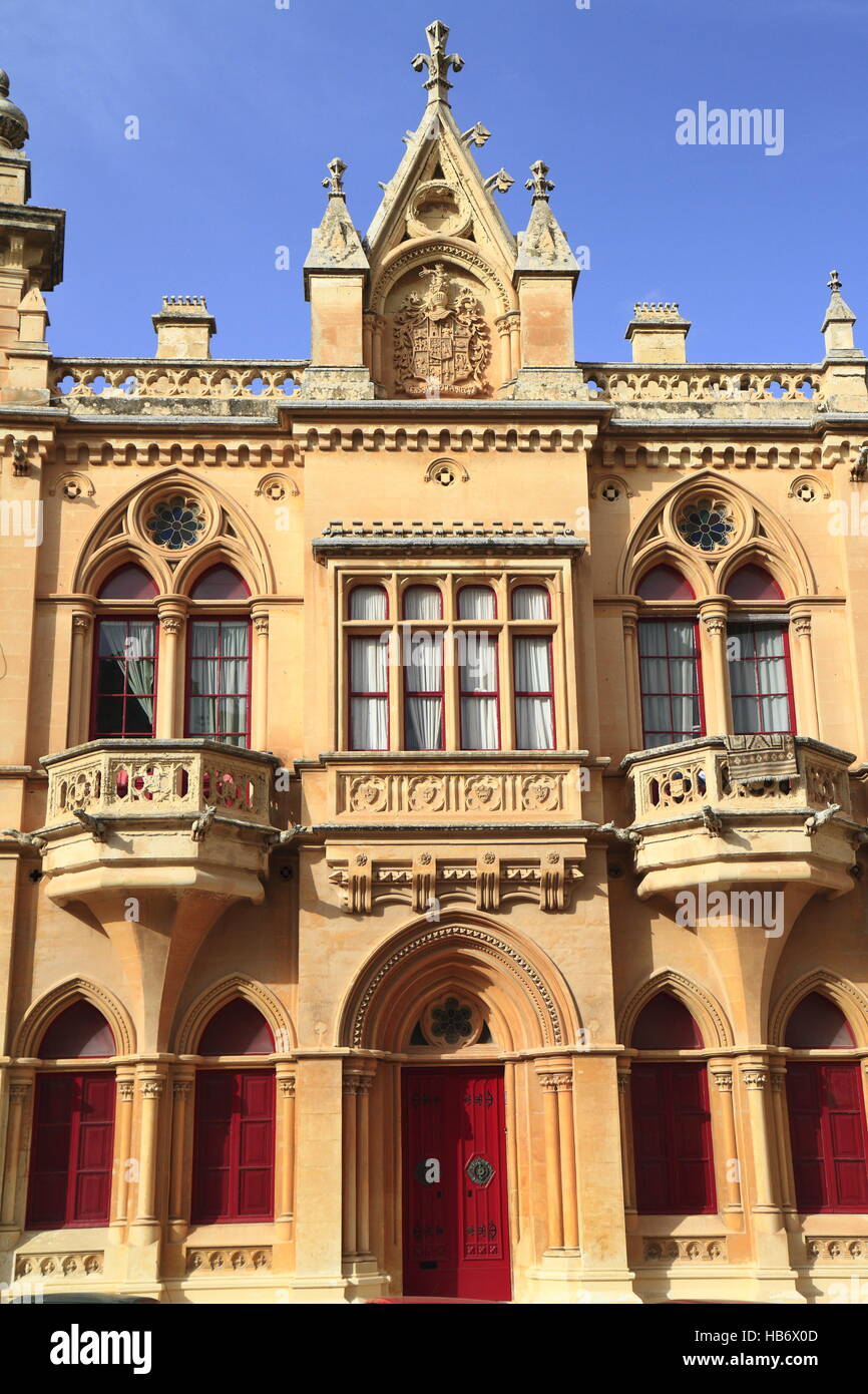 St. Peter-Paul-Kathedrale in Mdina. Stockfoto