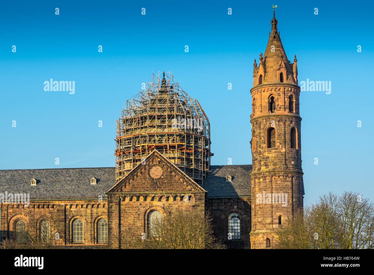 Kathedrale von Worms Stockfoto