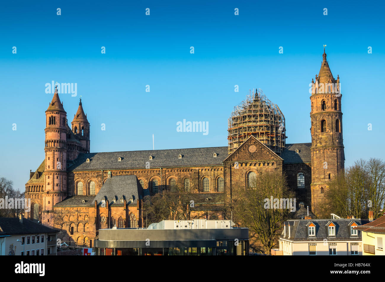Kathedrale von Worms Stockfoto