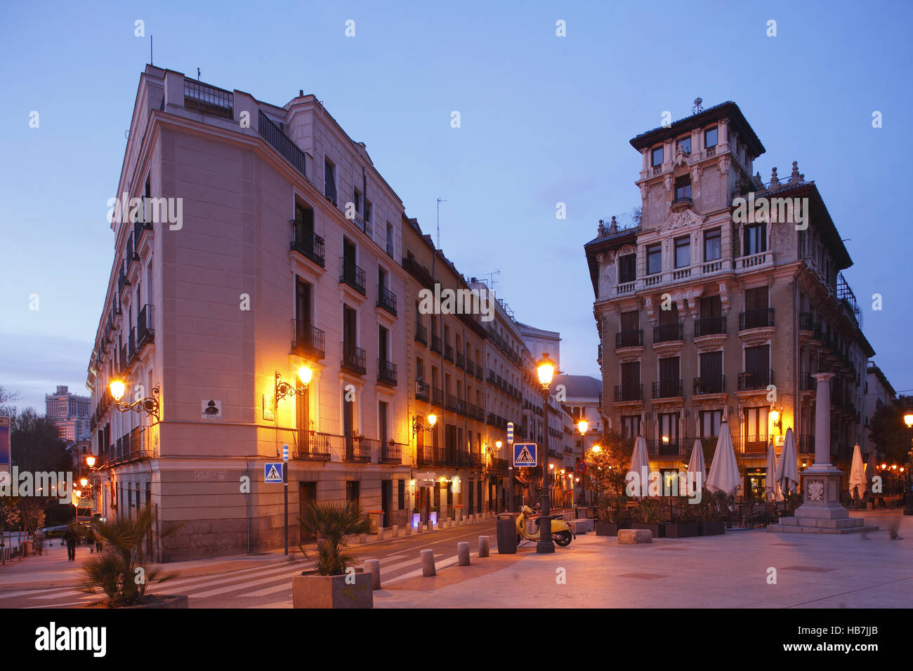 Plaza de Ramales Stockfoto