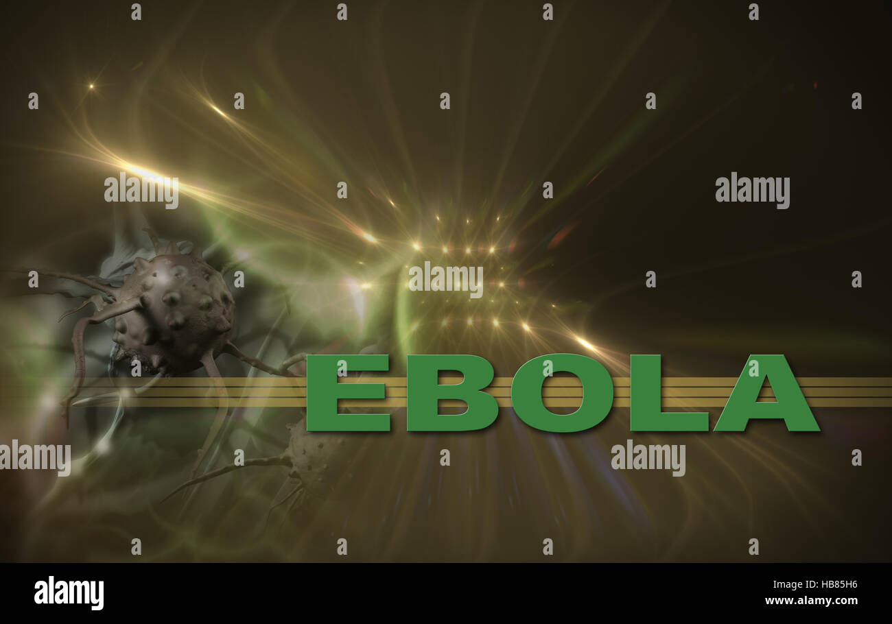 EBOLA Stockfoto