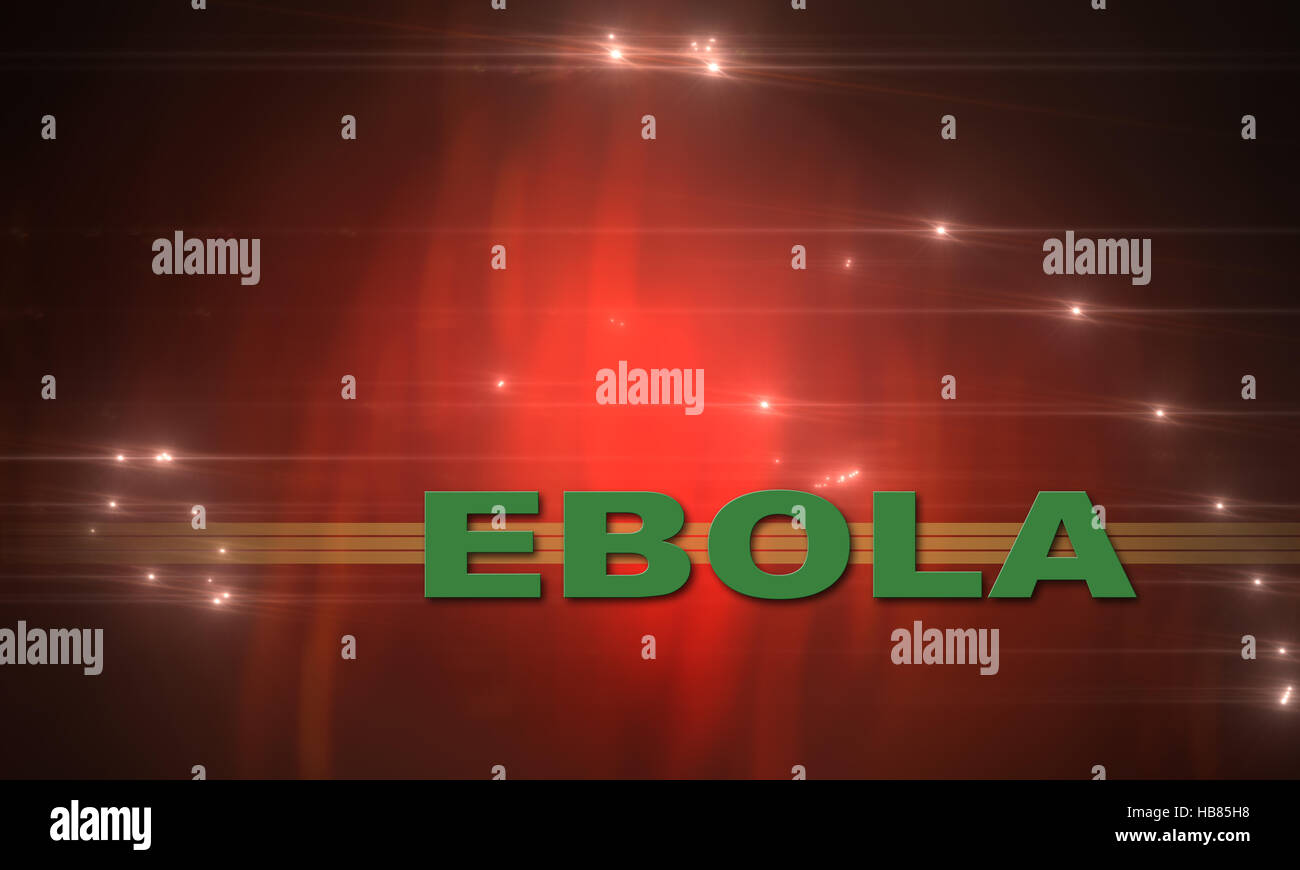 EBOLA Stockfoto