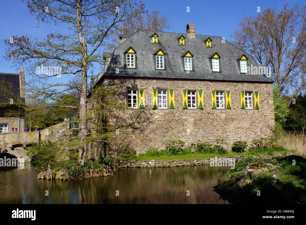 Kleeburg Burg Weidesheim Stockfoto