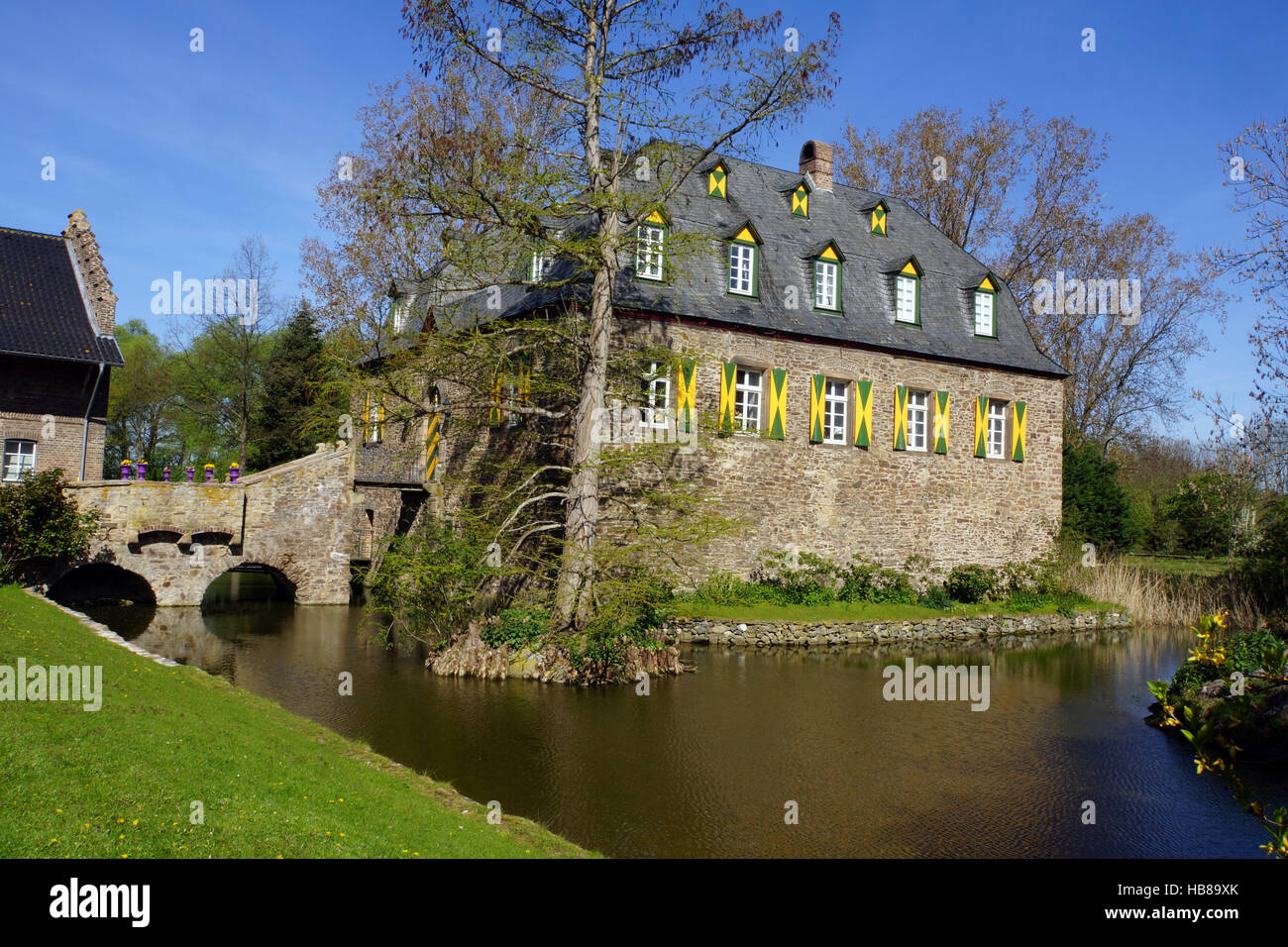Kleeburg Burg Weidesheim Stockfoto